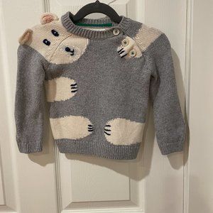 Mini Boden Polar Bear Sweater